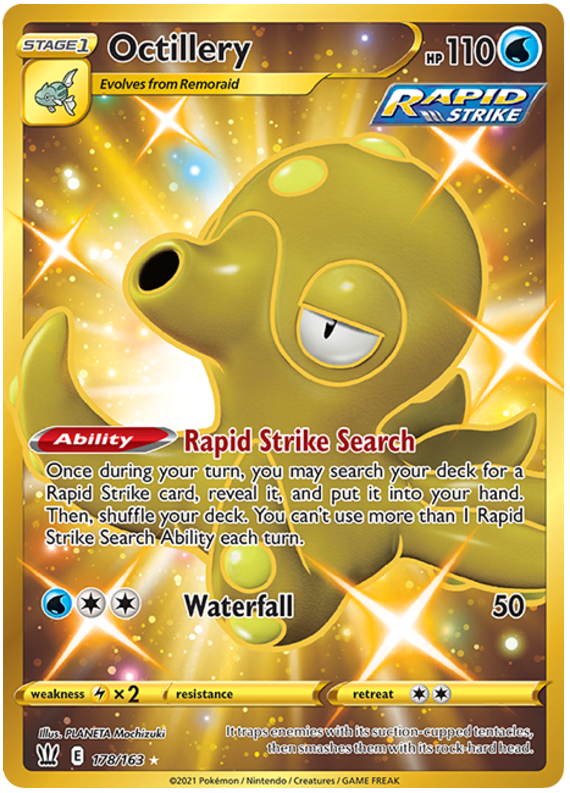 Octillery (178/163) [Sword & Shield: Battle Styles] | Galaxy Games LLC