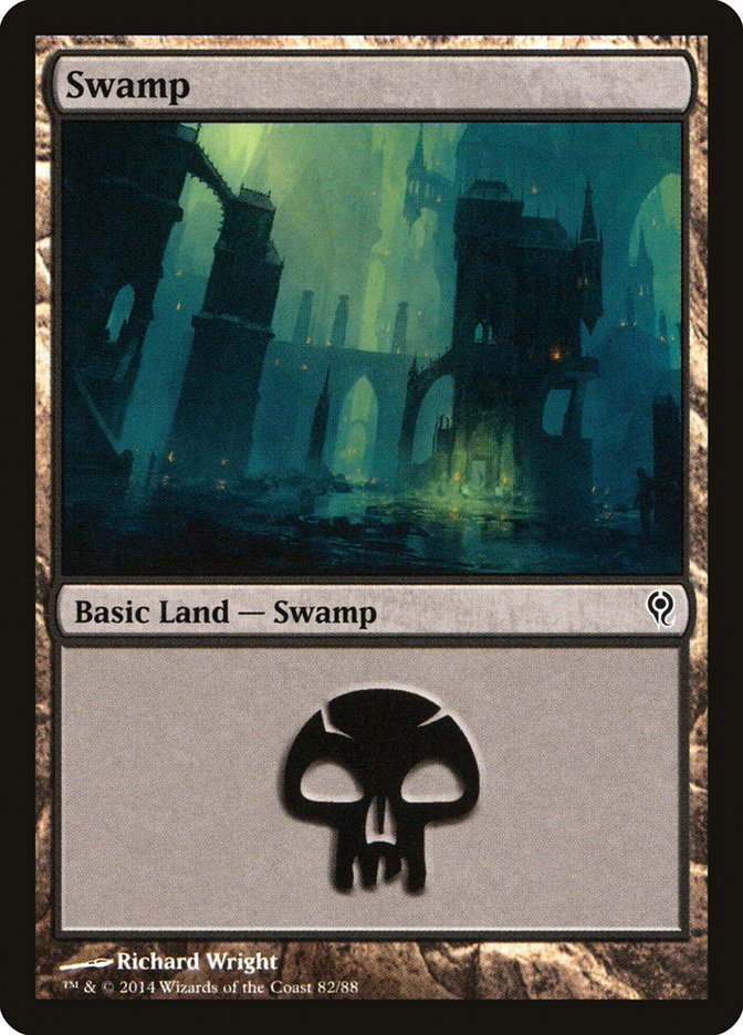 Swamp (82) [Duel Decks: Jace vs. Vraska] | Galaxy Games LLC