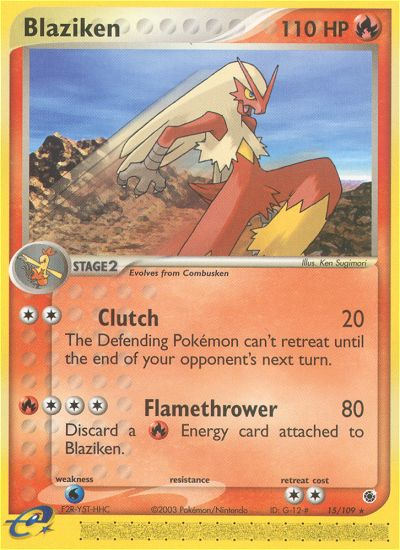 Blaziken (15/109) [EX: Ruby & Sapphire] | Galaxy Games LLC