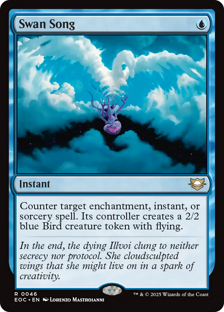 Swan Song [Edge of Eternities Commander] | Galaxy Games LLC