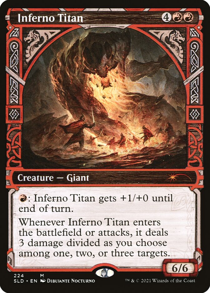 Inferno Titan [Secret Lair Drop Series] | Galaxy Games LLC