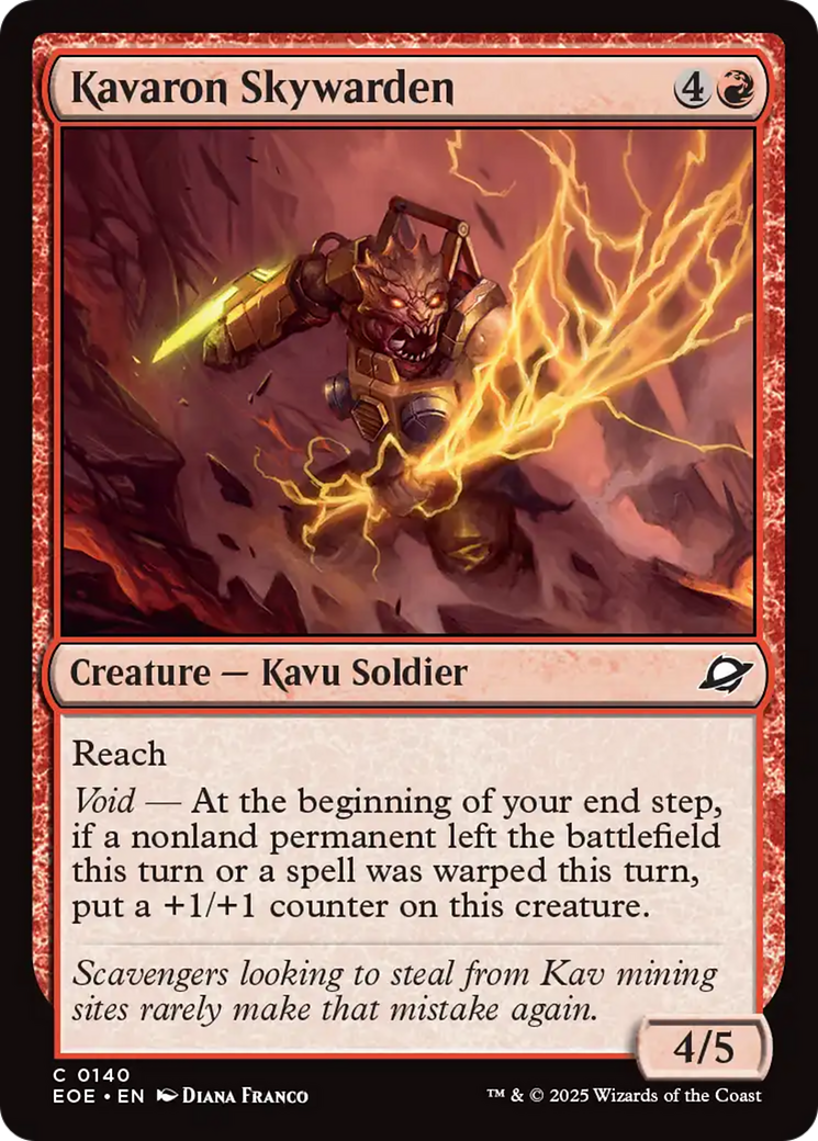 Kavaron Skywarden [Edge of Eternities] | Galaxy Games LLC