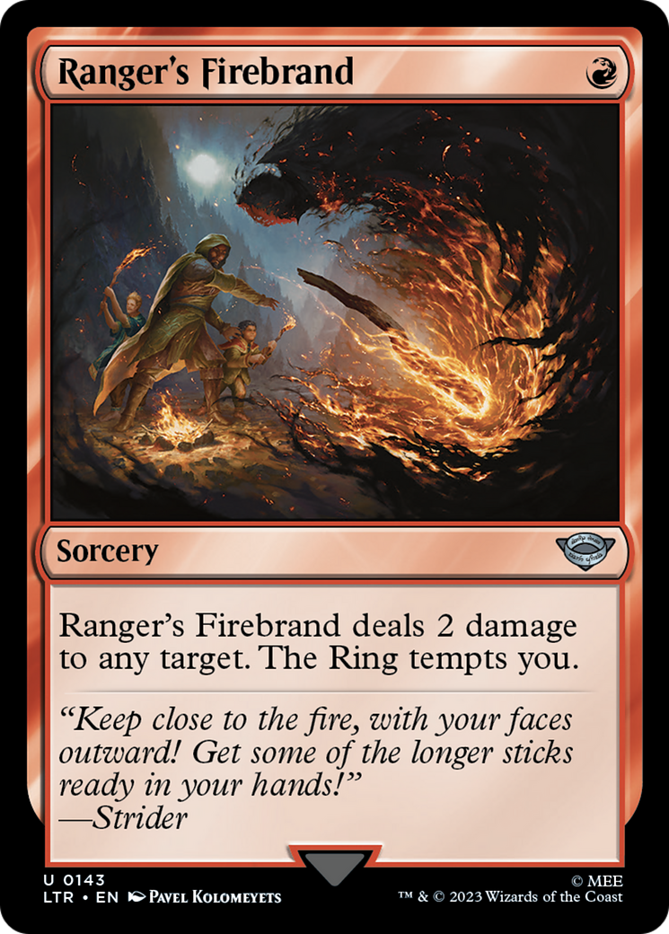 Ranger's Firebrand [The Lord of the Rings: Tales of Middle-Earth] | Galaxy Games LLC