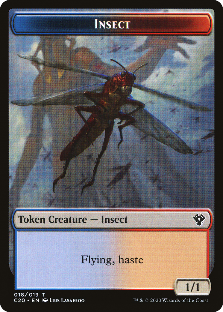 Treasure // Insect Double-Sided Token [Secret Lair: Heads I Win, Tails You Lose Tokens] | Galaxy Games LLC