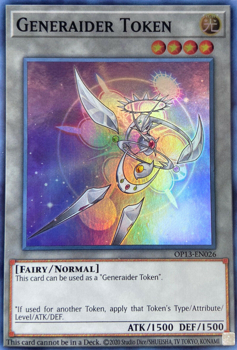 Generaider Token [OP13-EN026] Super Rare | Galaxy Games LLC