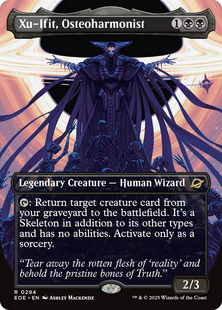 Xu-Ifit, Osteoharmonist (Borderless) [Edge of Eternities] | Galaxy Games LLC
