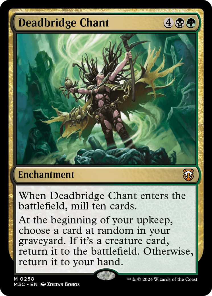 Deadbridge Chant [Modern Horizons 3 Commander] | Galaxy Games LLC