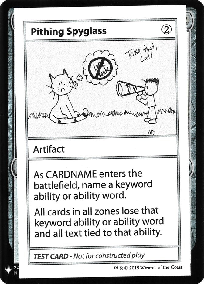 Pithing Spyglass [Mystery Booster Playtest Cards] | Galaxy Games LLC