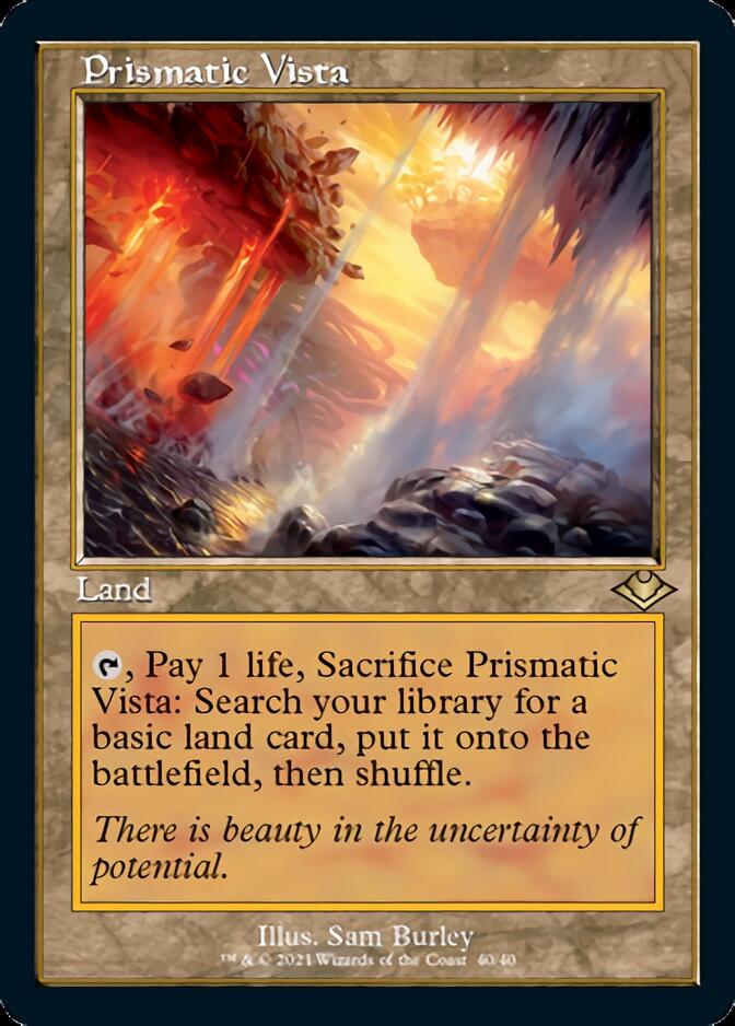 Prismatic Vista (Retro) [Modern Horizons] | Galaxy Games LLC