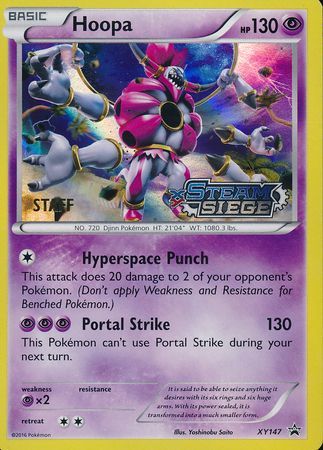 Hoopa (XY147) (Staff) [XY: Black Star Promos] | Galaxy Games LLC