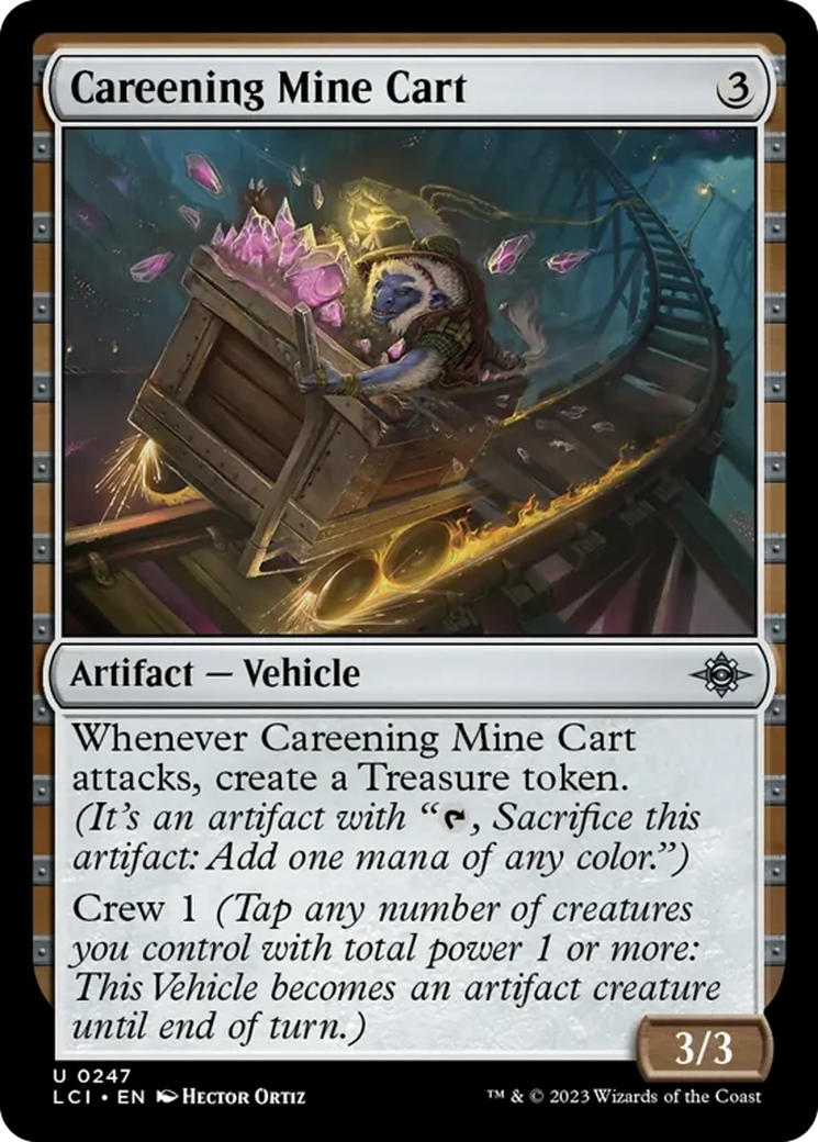 Careening Mine Cart [The Lost Caverns of Ixalan] | Galaxy Games LLC