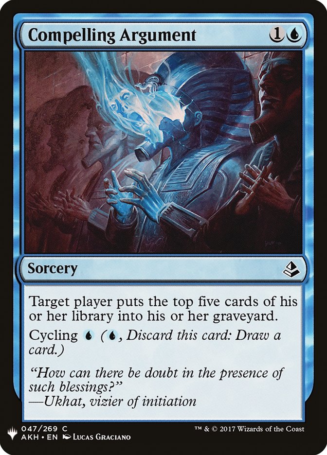 Compelling Argument [Mystery Booster] | Galaxy Games LLC