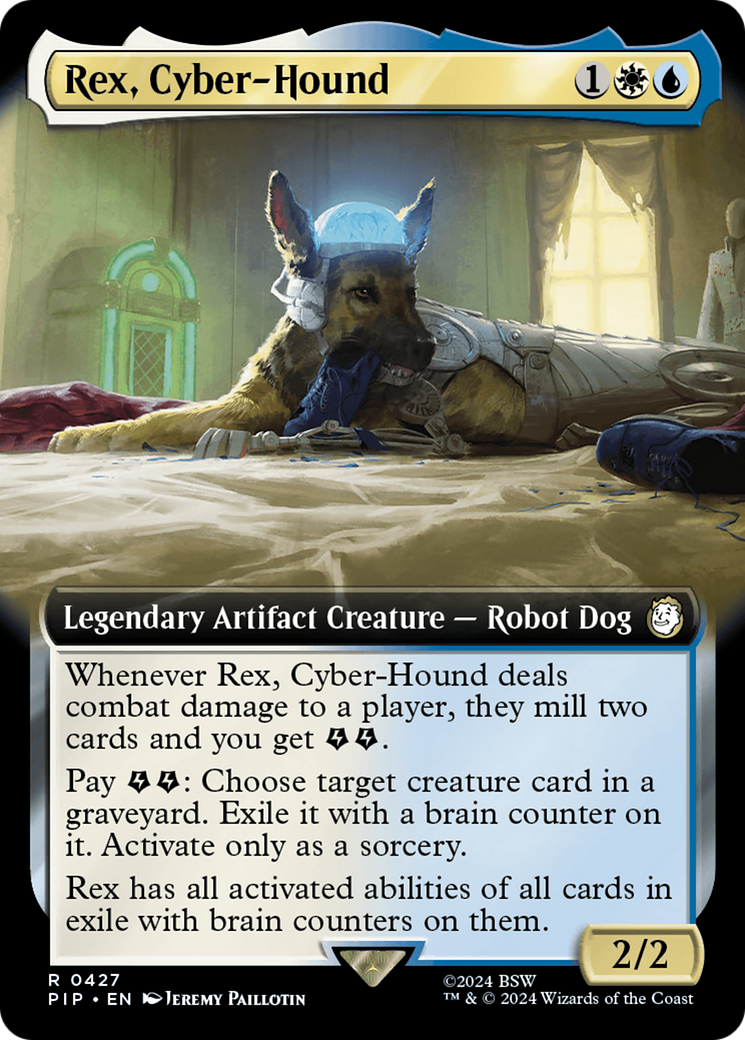 Rex, Cyber-Hound (Extended Art) [Fallout] | Galaxy Games LLC