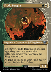 Frodo Baggins (Showcase) (Surge Foil) [The Lord of the Rings: Tales of Middle-Earth] | Galaxy Games LLC