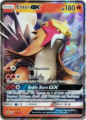 Entei GX (10a/73) [Alternate Art Promos] | Galaxy Games LLC