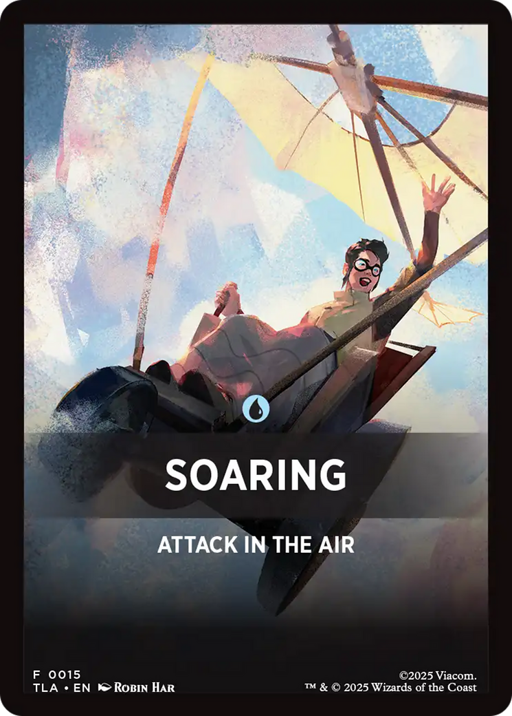 Soaring Theme Card [Avatar: The Last Airbender Tokens] | Galaxy Games LLC