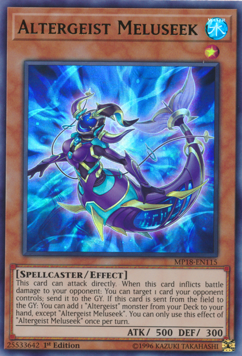 Altergeist Meluseek [MP18-EN115] Ultra Rare | Galaxy Games LLC