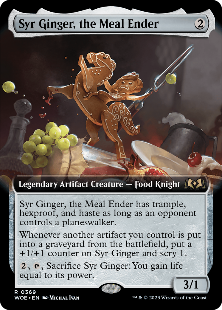 Syr Ginger, the Meal Ender (Extended Art) [Wilds of Eldraine] | Galaxy Games LLC