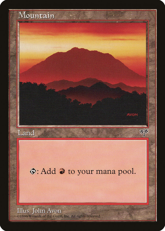 Mountain (Red Signature) [Mirage] | Galaxy Games LLC