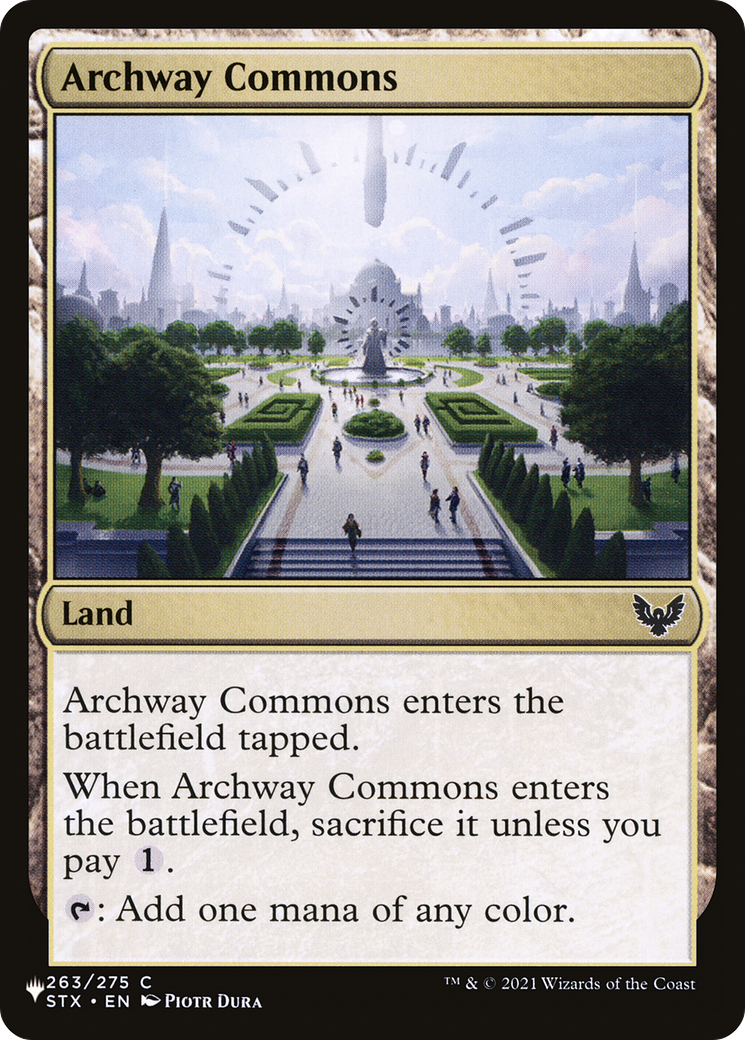 Archway Commons [The List] | Galaxy Games LLC