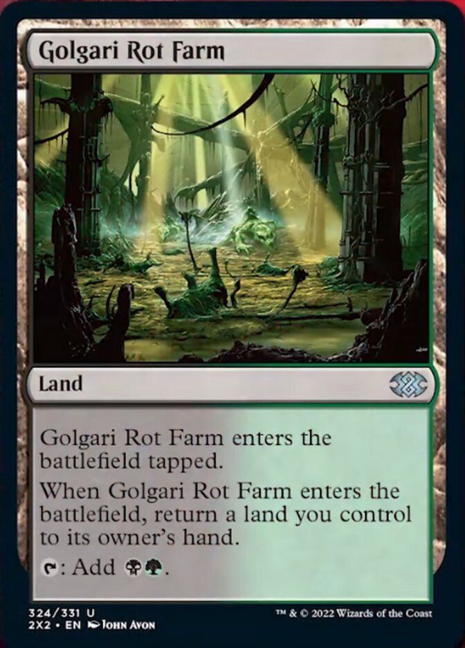 Golgari Rot Farm [Double Masters 2022] | Galaxy Games LLC