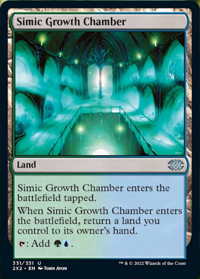 Simic Growth Chamber [Double Masters 2022] | Galaxy Games LLC
