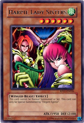 Harpie Lady Sisters [RP01-EN026] Rare | Galaxy Games LLC