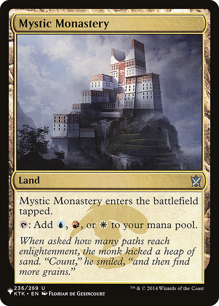 Mystic Monastery [The List] | Galaxy Games LLC