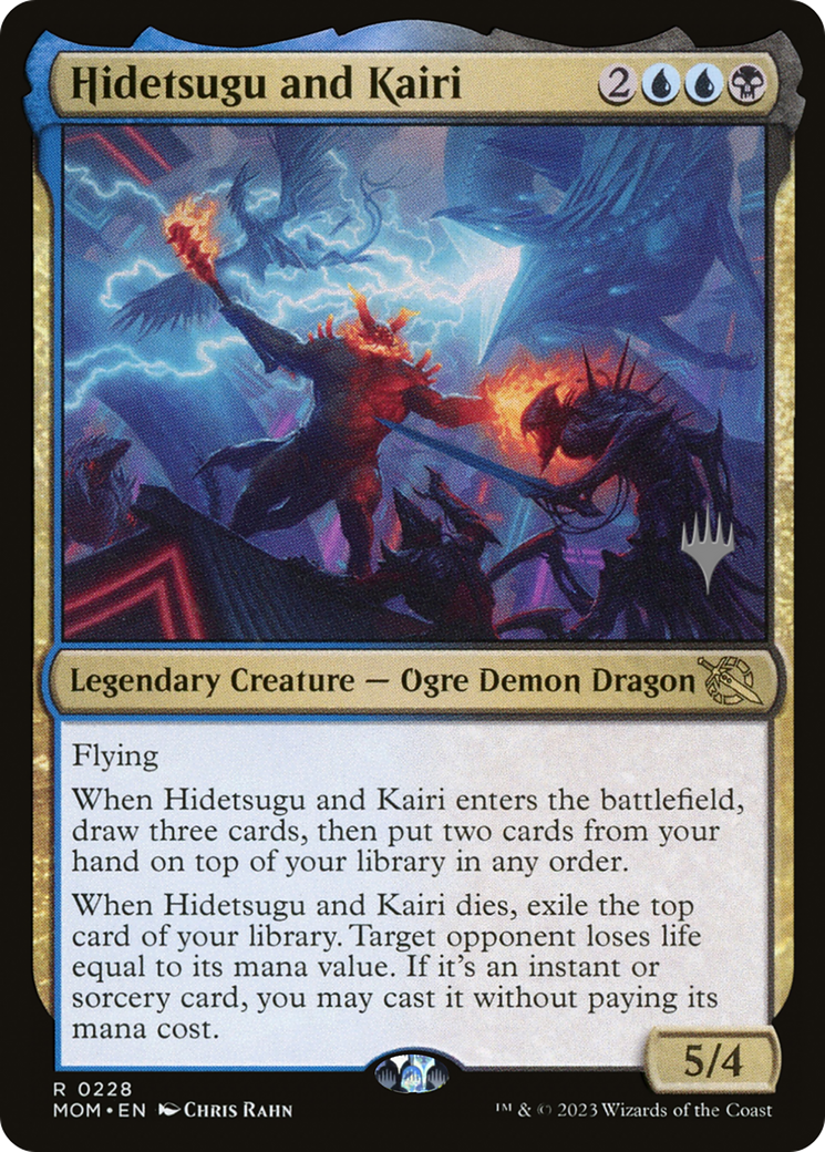 Hidetsugu and Kairi (Promo Pack) [March of the Machine Promos] | Galaxy Games LLC