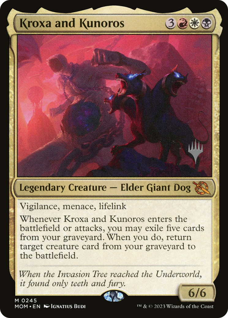 Kroxa and Kunoros (Promo Pack) [March of the Machine Promos] | Galaxy Games LLC