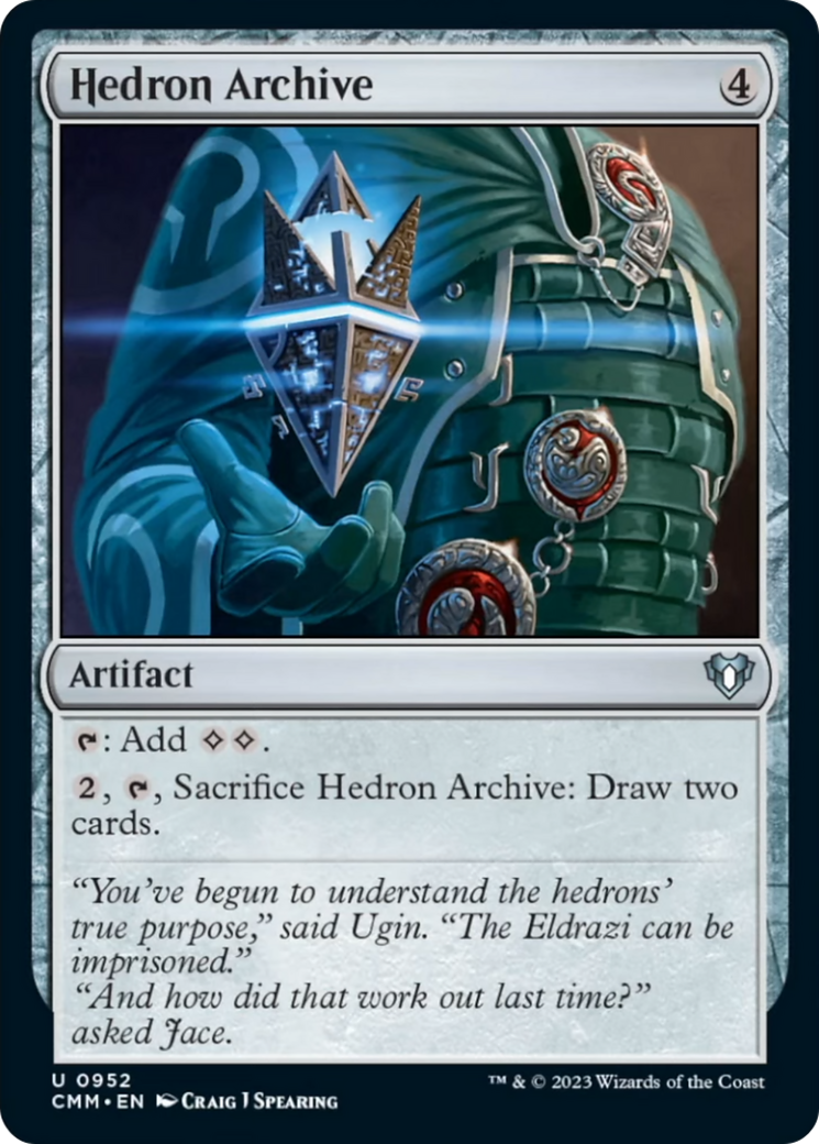 Hedron Archive [Commander Masters] | Galaxy Games LLC