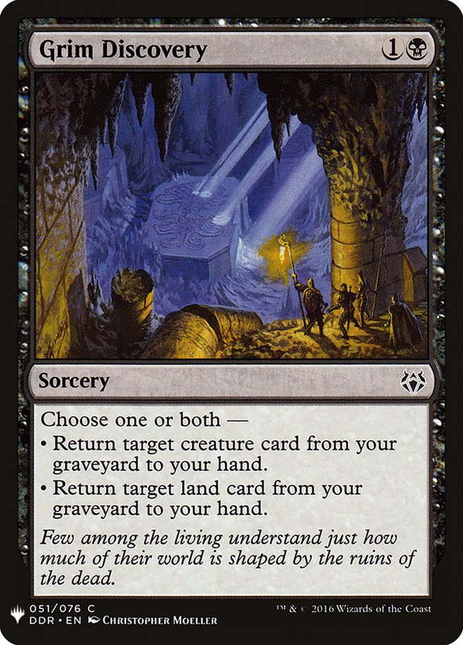 Grim Discovery [Mystery Booster] | Galaxy Games LLC