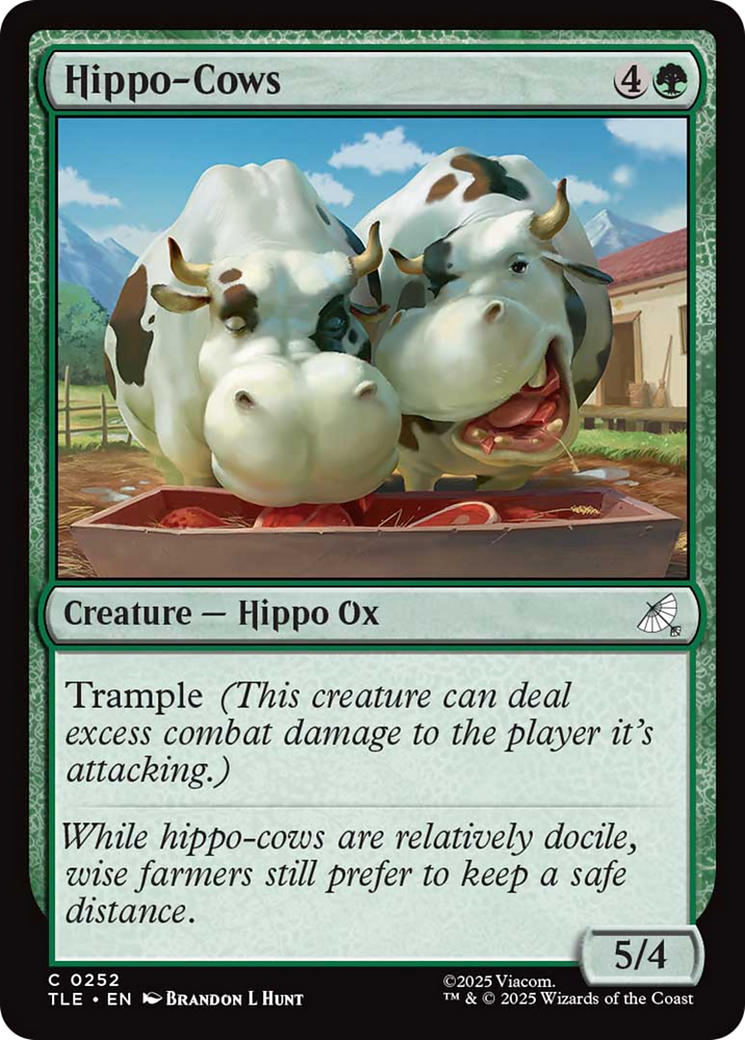 Hippo-Cows [Avatar: The Last Airbender: Eternal-Legal] | Galaxy Games LLC