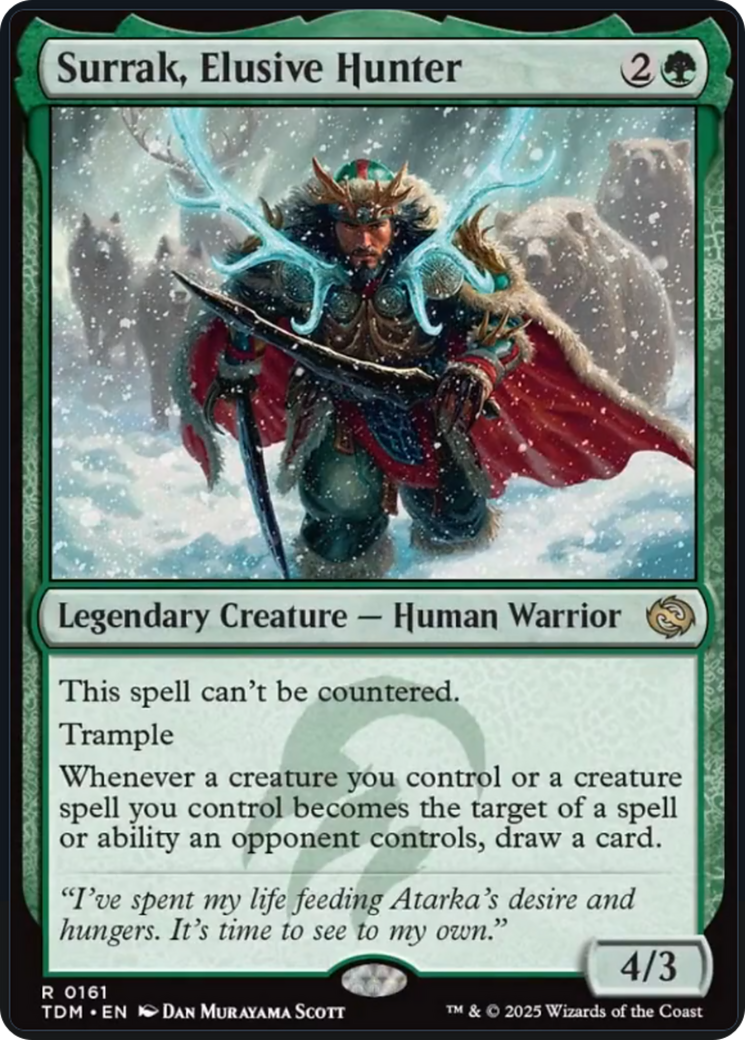 Surrak, Elusive Hunter [Tarkir: Dragonstorm] | Galaxy Games LLC