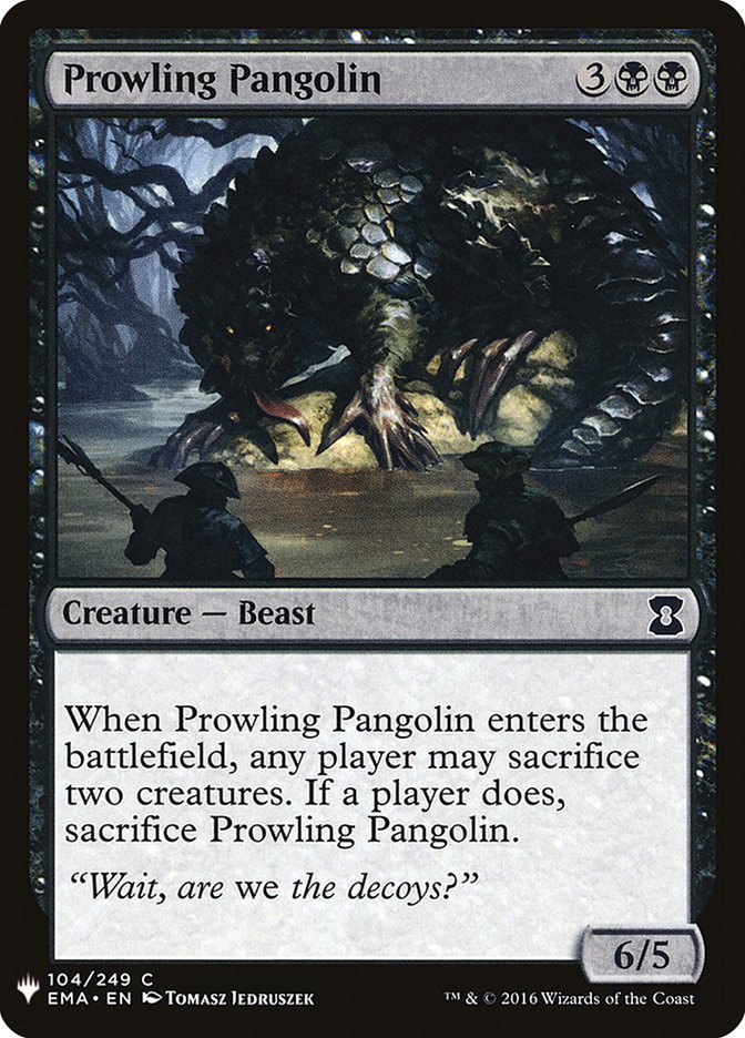Prowling Pangolin [Mystery Booster] | Galaxy Games LLC