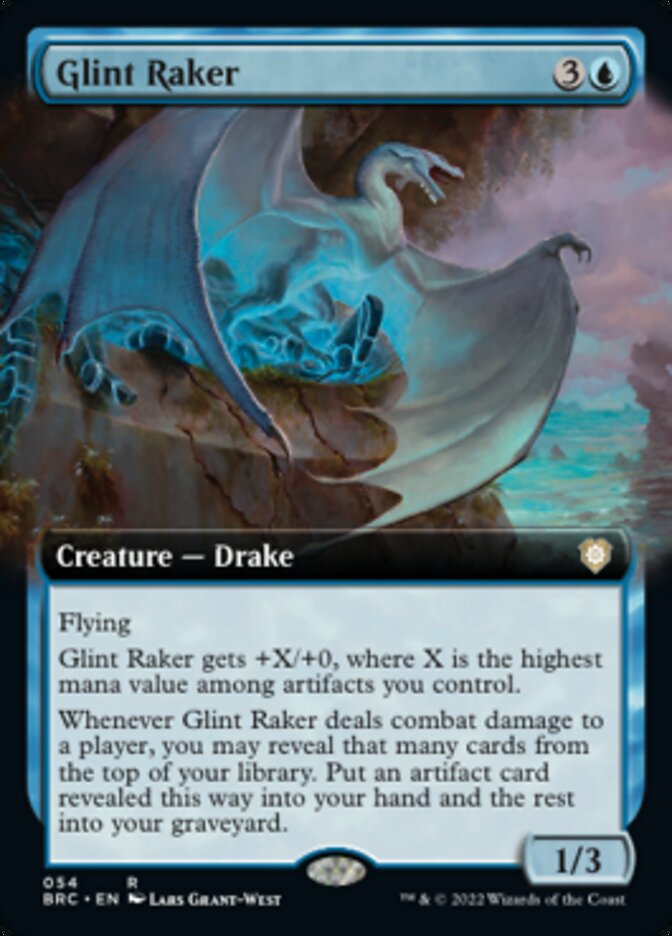 Glint Raker (Extended Art) [The Brothers' War Commander] | Galaxy Games LLC