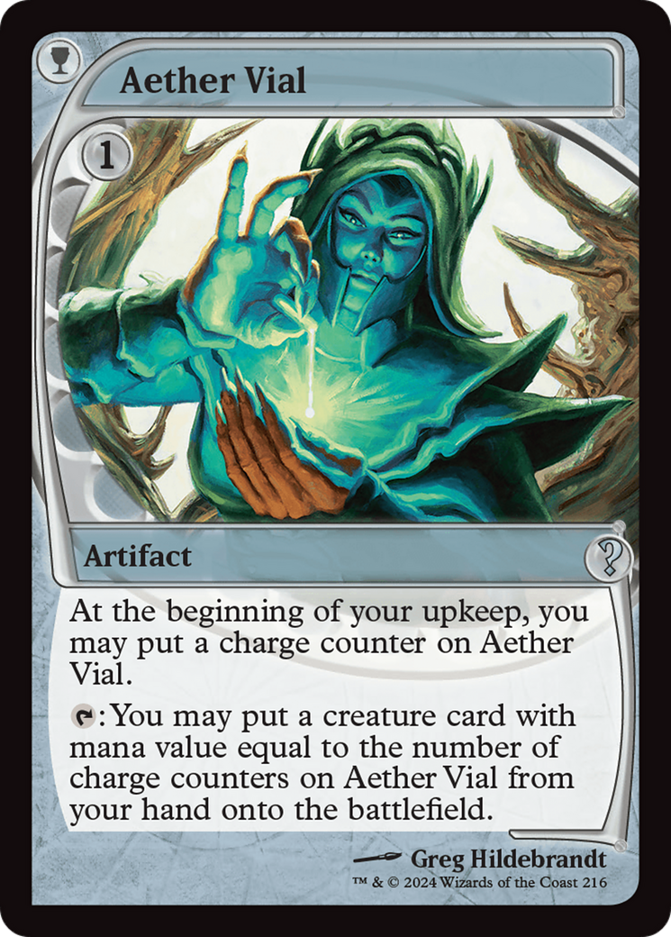 Aether Vial (Future Sight) [Mystery Booster 2] | Galaxy Games LLC