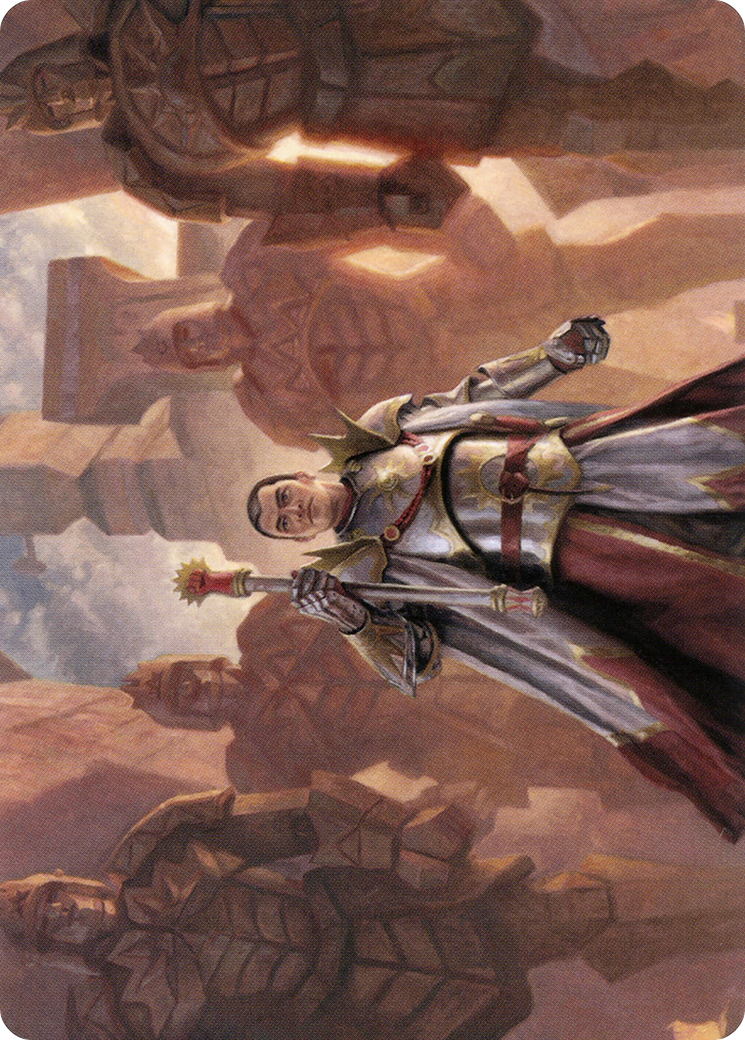 General Ferrous Rokiric Art Card [Modern Horizons 2 Art Series] | Galaxy Games LLC