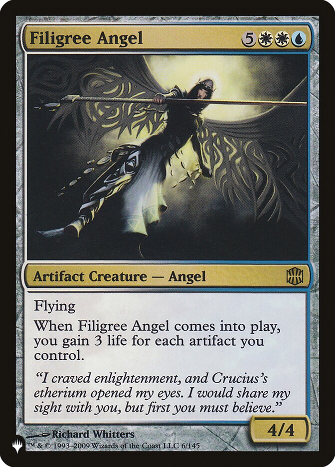 Filigree Angel [The List] | Galaxy Games LLC