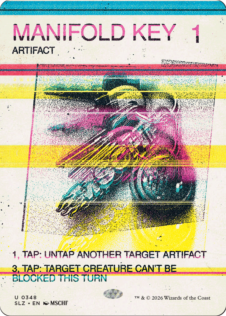 Manifold Key (0348) [Secret Lair x MSCHF: The Zeta Set] | Galaxy Games LLC