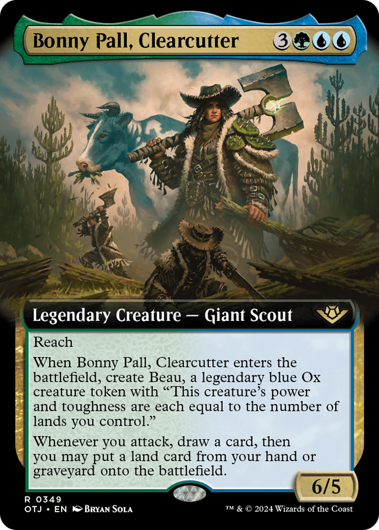 Bonny Pall, Clearcutter (Extended Art) [Outlaws of Thunder Junction] | Galaxy Games LLC