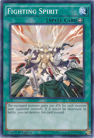 Fighting Spirit [BP03-EN155] Shatterfoil Rare | Galaxy Games LLC