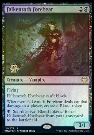 Falkenrath Forebear [Innistrad: Crimson Vow Prerelease Promos] | Galaxy Games LLC