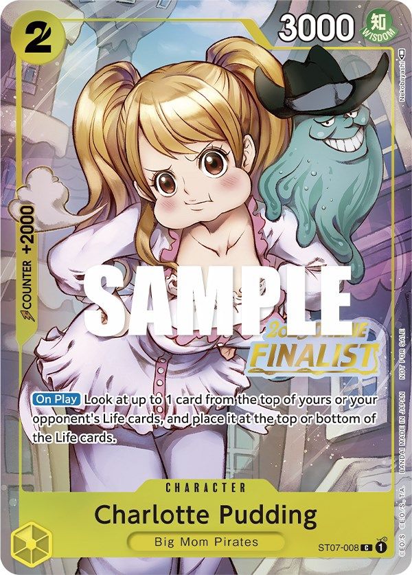 Charlotte Pudding (Online Regional 2023) [Finalist] [One Piece Promotion Cards] | Galaxy Games LLC