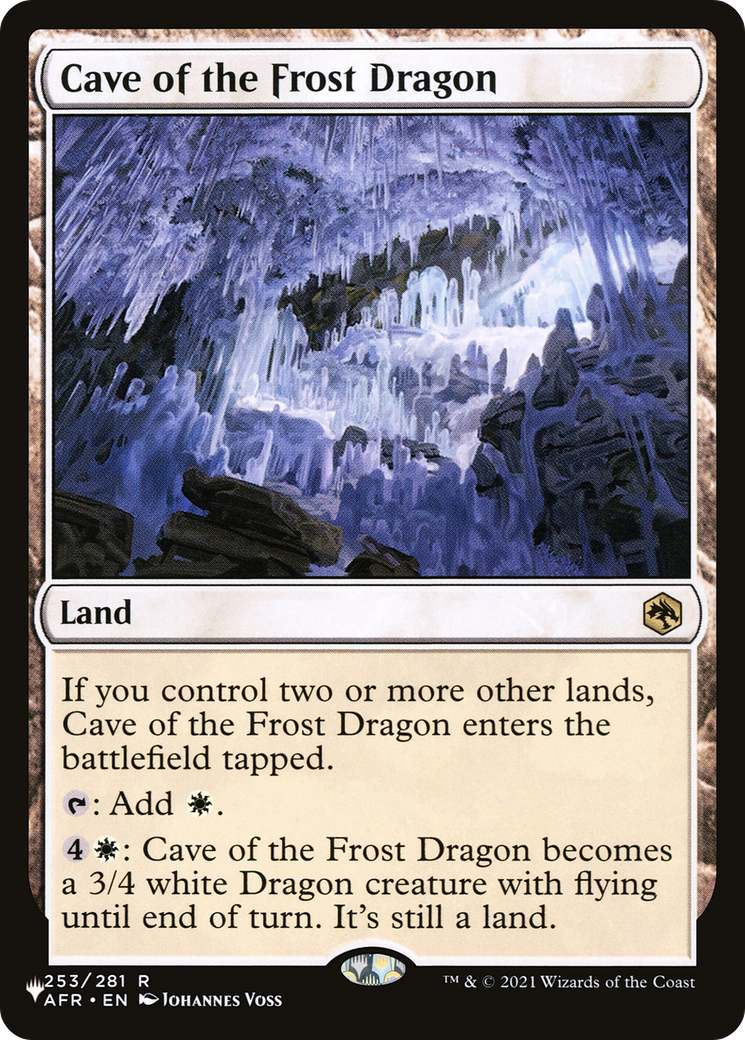 Cave of the Frost Dragon [The List] | Galaxy Games LLC