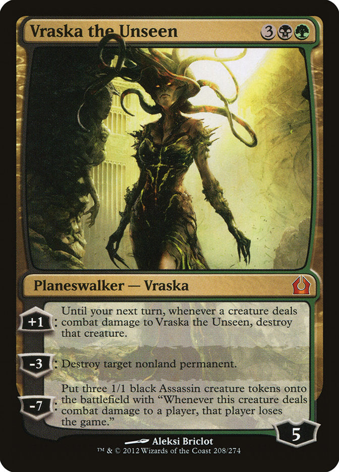 Vraska the Unseen [Return to Ravnica] | Galaxy Games LLC