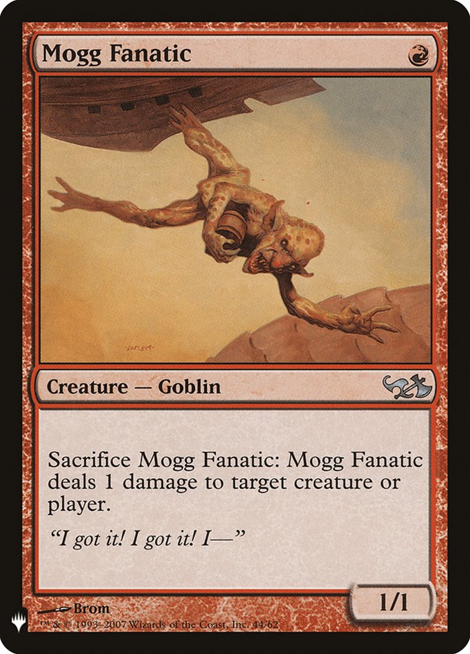 Mogg Fanatic [Mystery Booster] | Galaxy Games LLC