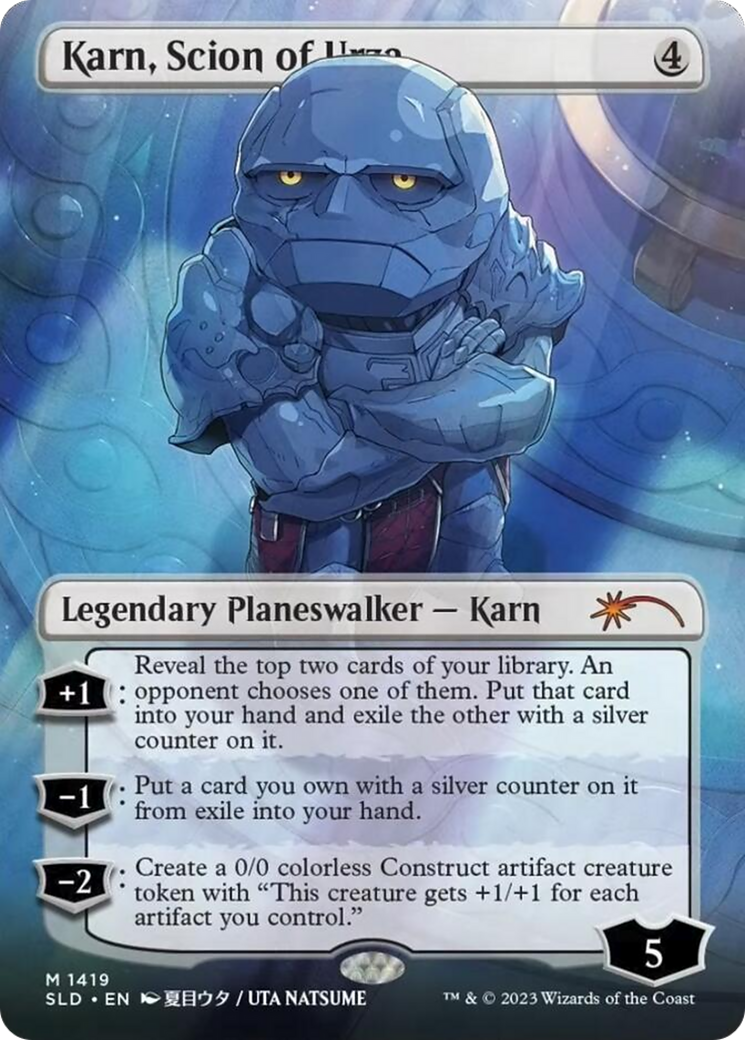 Karn, Scion of Urza (Rainbow Foil) [Secret Lair Drop Series] | Galaxy Games LLC