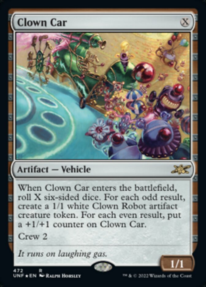 Clown Car (Galaxy Foil) [Unfinity] | Galaxy Games LLC