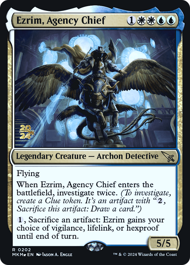 Ezrim, Agency Chief [Murders at Karlov Manor Prerelease Promos] | Galaxy Games LLC